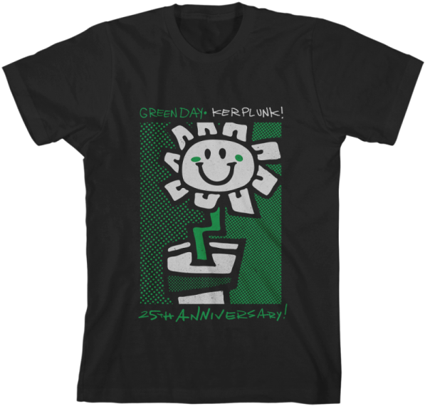 Kerplunk 25th Anniversary T-shirt - Green Day God's Favorite Band Shirt (600x600), Png Download