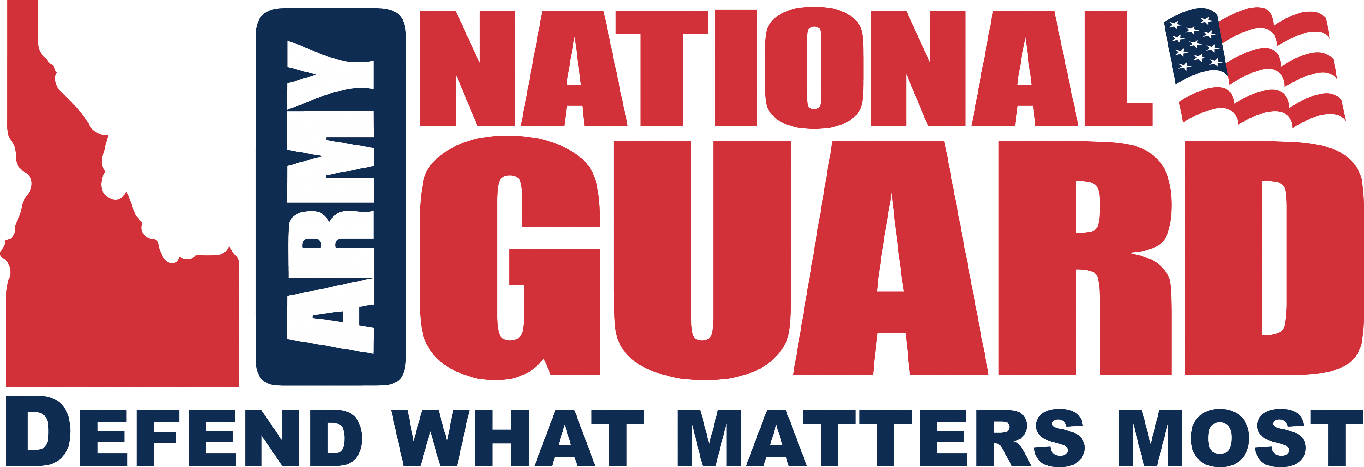 Idaho Army National Guard - Idaho National Guard (4500x1541), Png Download