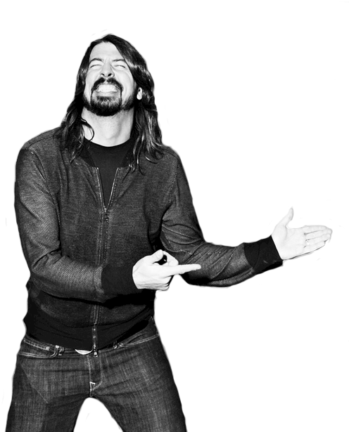 Dave Grohl And Foo Fighters Image - Dave Grohl (500x629), Png Download