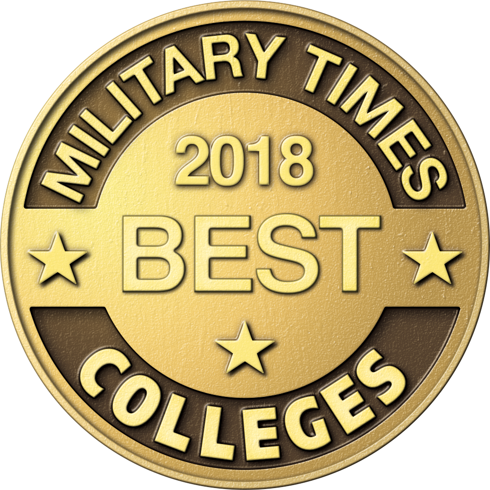Military Times 2018 Best College For Veterans Logo - Best For Vets Colleges (1000x1000), Png Download