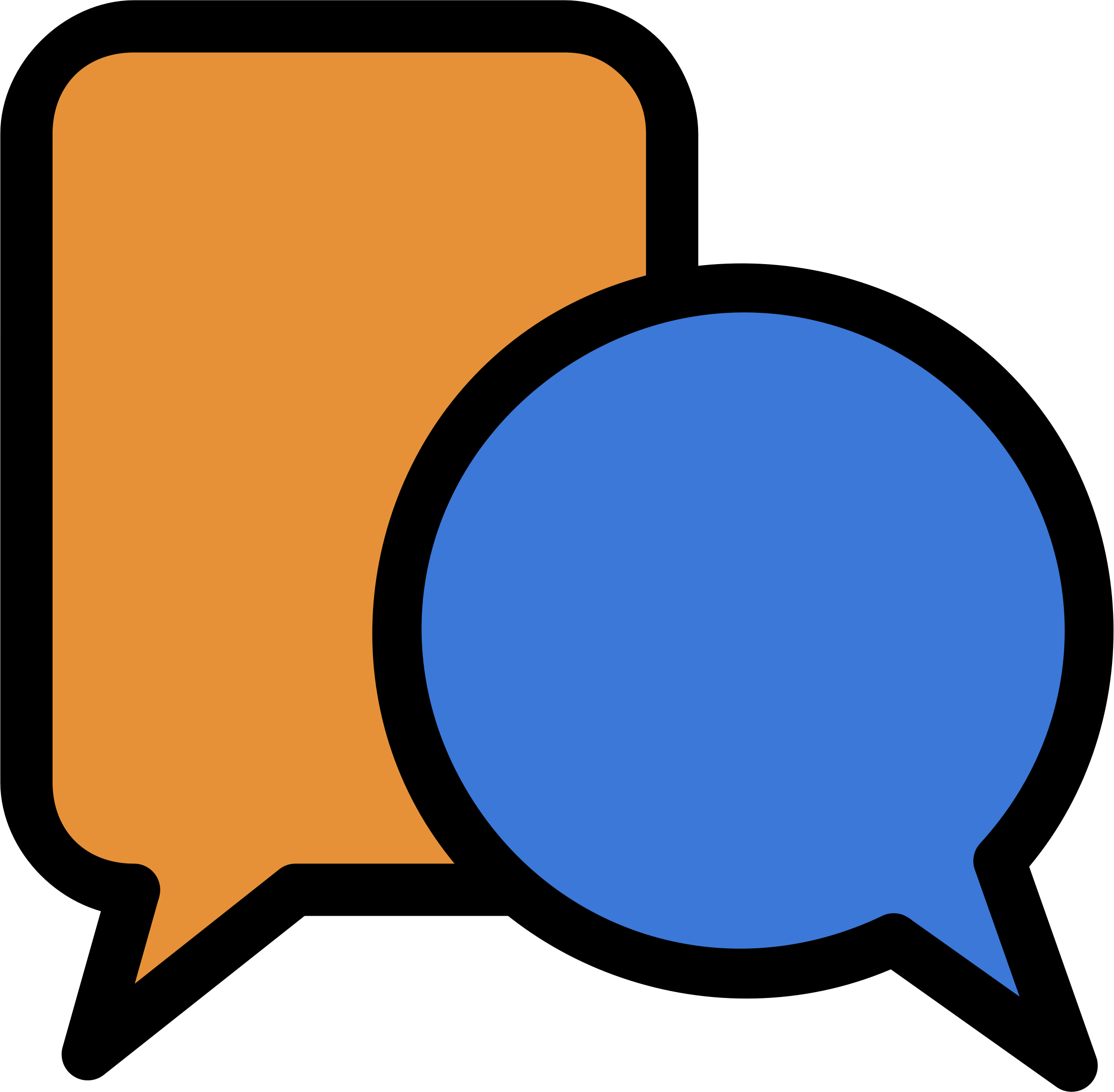 This Free Icons Png Design Of Moodle Discussion Icon (2287x2241), Png Download