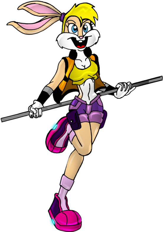 Ultima Revision Lola Bunny By Frame10-d4lgqa1 - Lola Bunny (600x801), Png Download