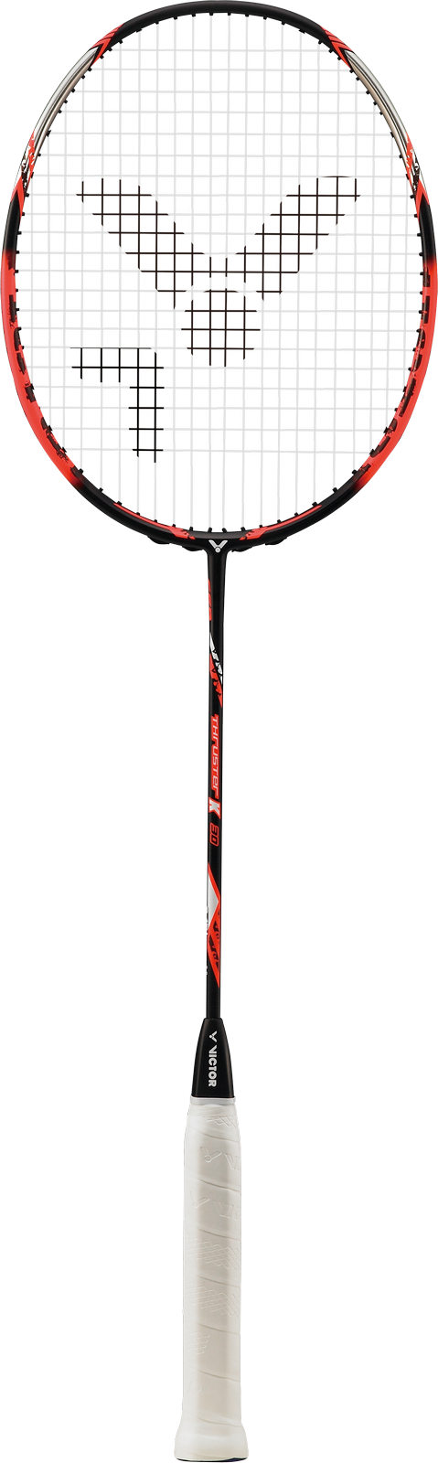 Victor Thruster K 30 Badminton Racket - Victor Thruster K 30 Badminton Racket - Black / Orange (479x1600), Png Download