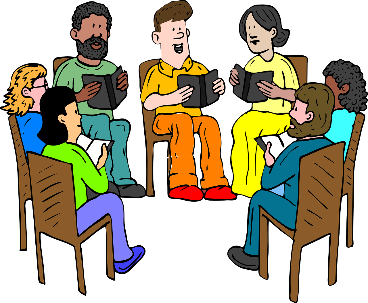 Teacher Discussion - Group Of People Talking Clipart (1280x1056), Png Download