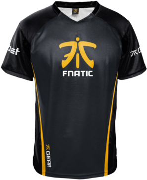 Fnatic Player Jersey - Fnatic T Shirt (394x394), Png Download