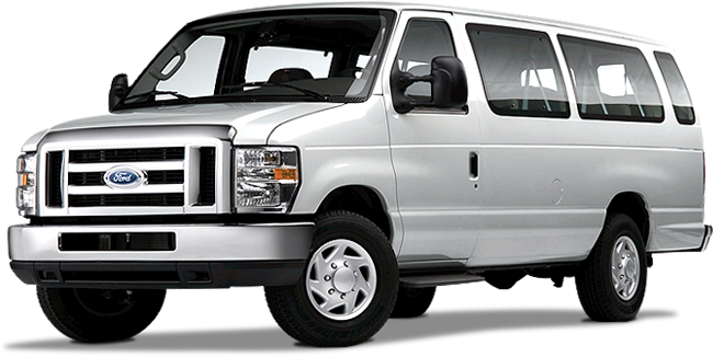 Ford E-series - Transportation Shuttle (650x326), Png Download