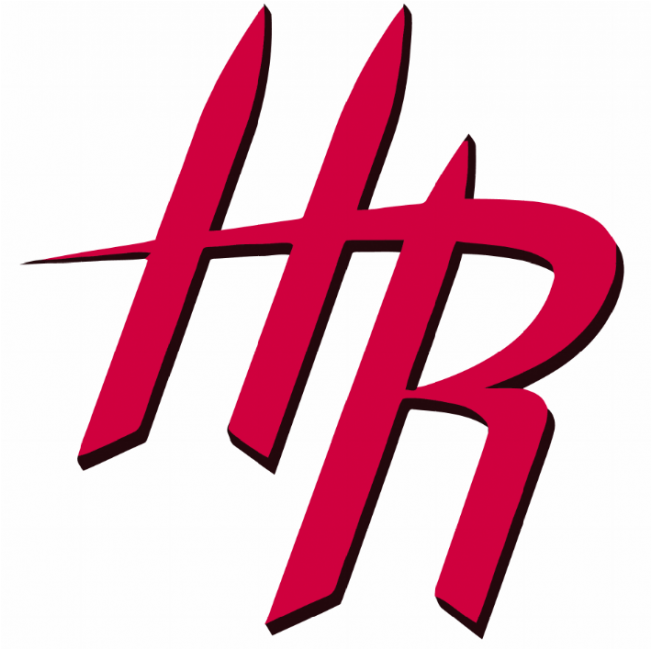 Houston Rockets Logos Iron Ons - Houston Rockets Alternate Logo (650x800), Png Download