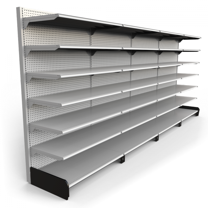 S Series » Wall Store Shelves - Shelves For Store Png (700x700), Png Download