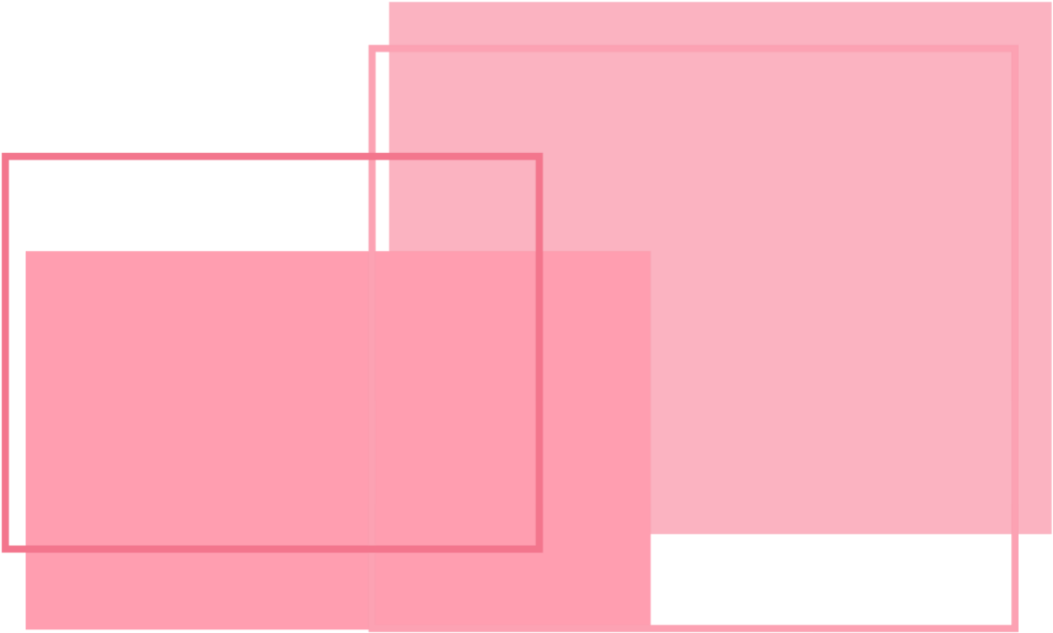 Pink Sticker - Shape (1623x1024), Png Download
