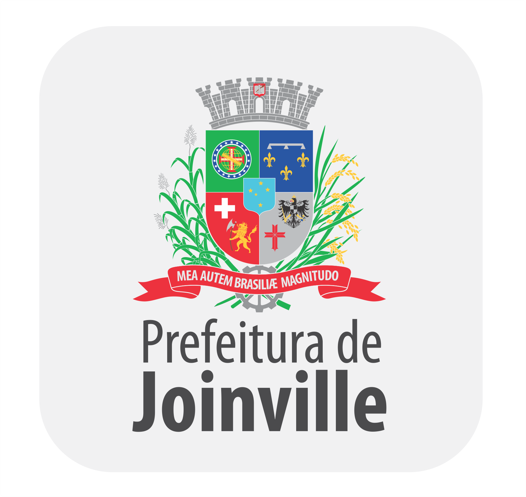 Logotipo Prefeitura De Joinville, Quadrado, - Prefeitura De Joinville (1762x1666), Png Download