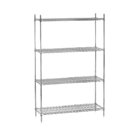 Advance Tabco Ecc-1436 Shelving Unit, Wire, 36"w X - Shelf (458x458), Png Download