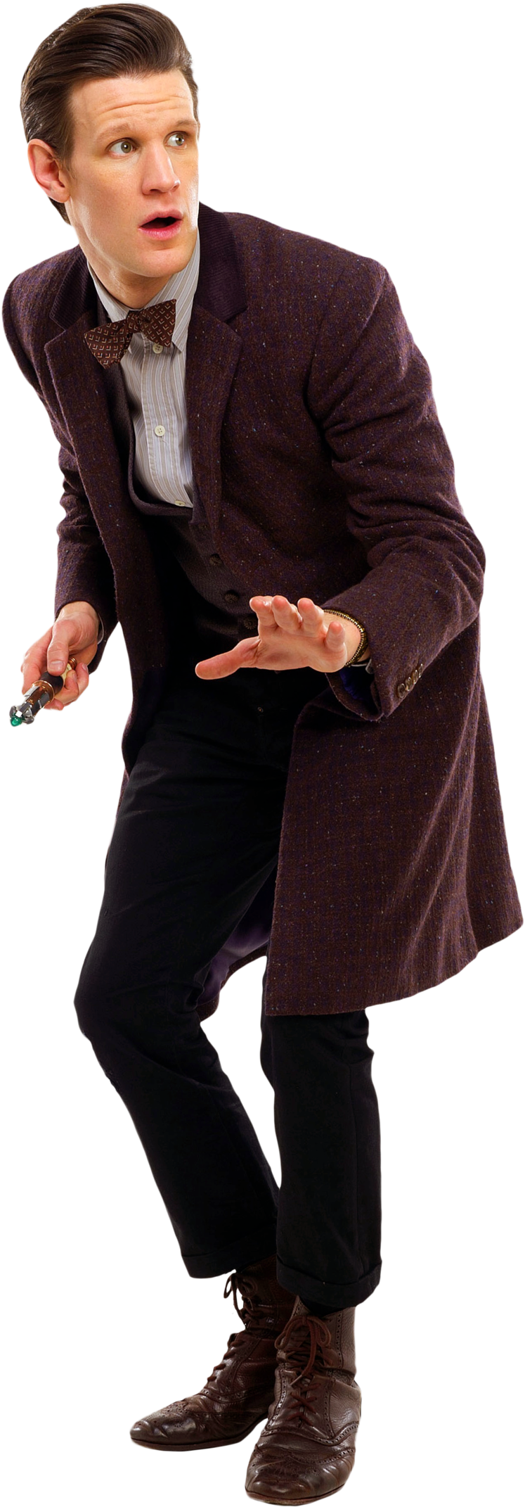 Eleventh Doctor Transparent By Tardisplus-d7ngdf5 - Doctor Who Matt Smith (1024x2229), Png Download