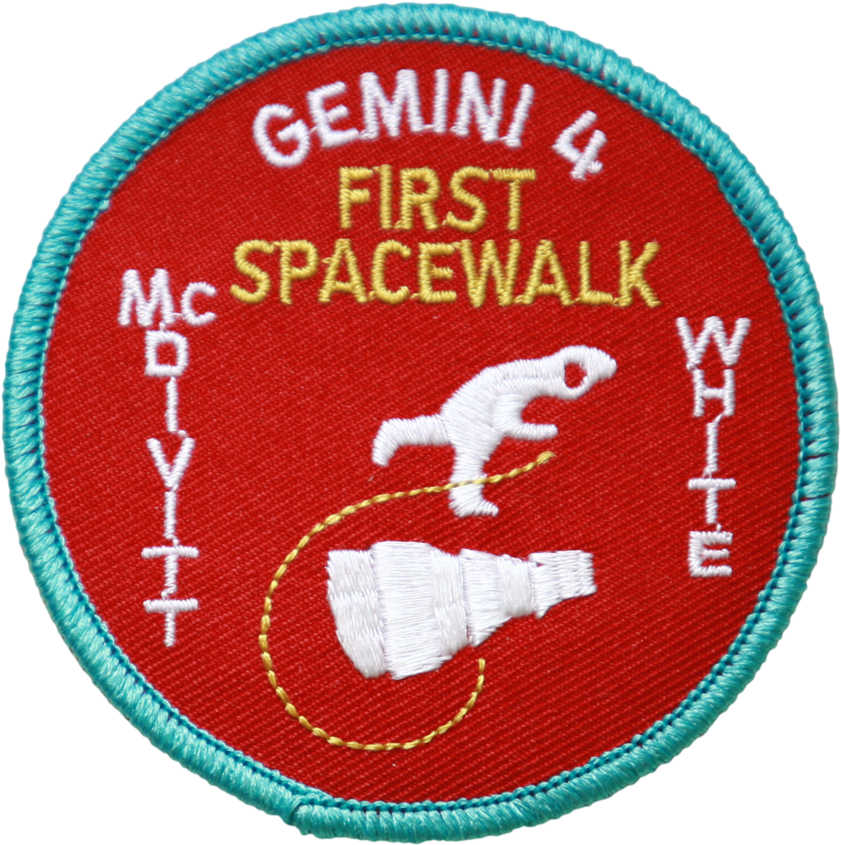 Gemini 4 3inch - Gemini 4 Mission Patch (1024x1024), Png Download