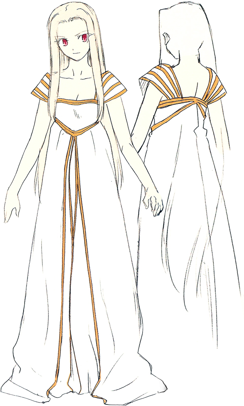 Irisviel Dress - Fate Zero Irisviel Dress (867x1456), Png Download