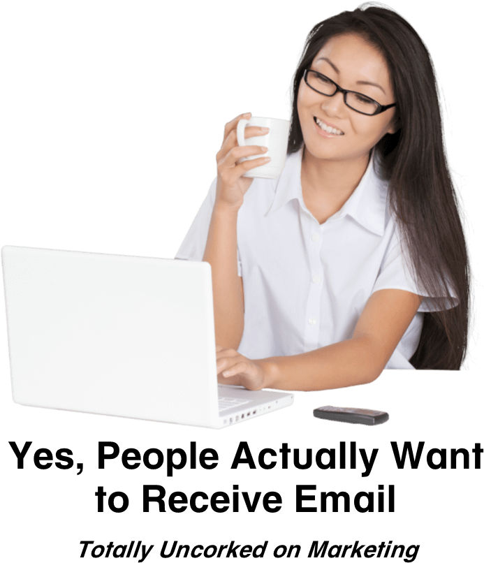 Woman Reading Email - Chas Logo Download (758x857), Png Download
