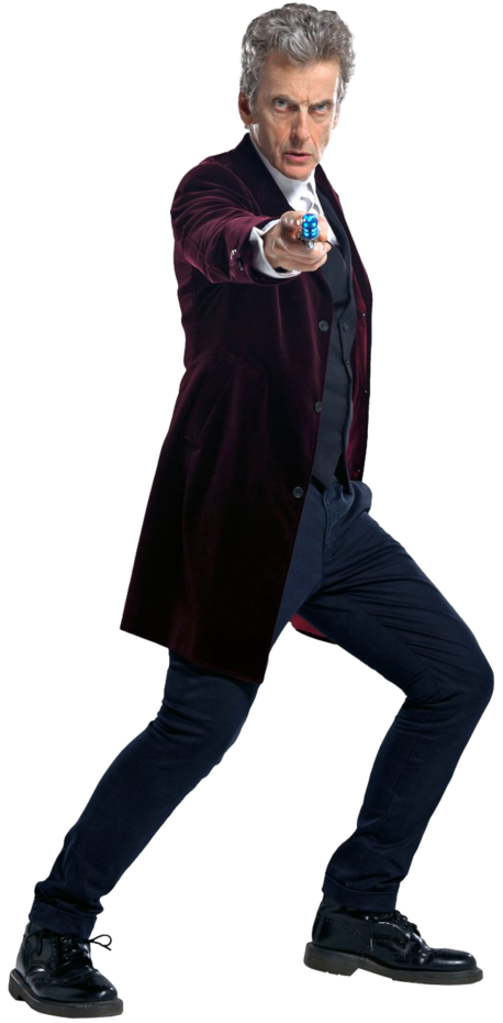 Go To Image - Peter Capaldi Doctor Who Promo (729x1096), Png Download