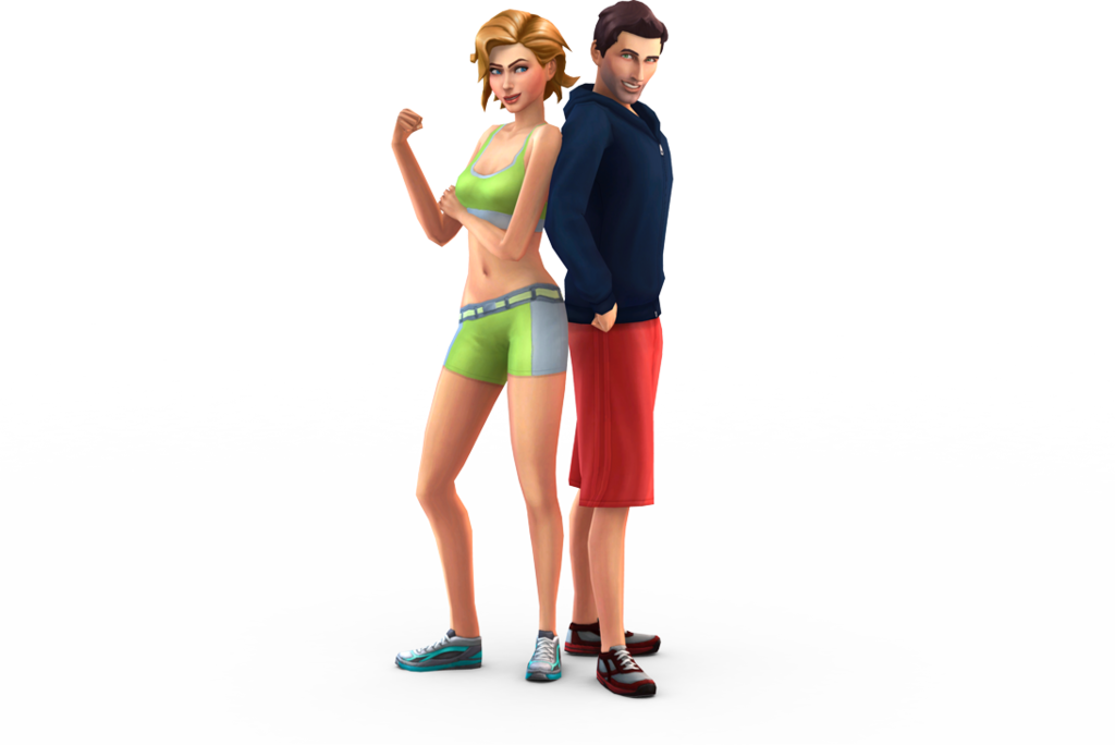 Download Originals Sims 4 Clipart The Sims - Sims 4 Female Characters (900x601), Png Download