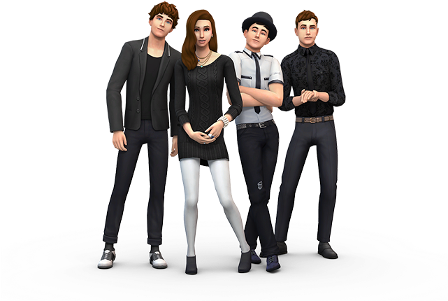 Echosmith The Sims 4 (640x469), Png Download