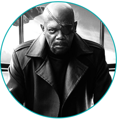 Avoid Superhero Confusion With Our Avengers - Fury Captain America (380x380), Png Download