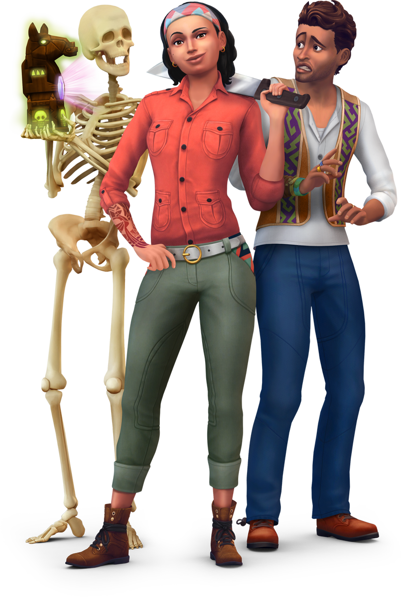 Starting With The Cas Review For The Sims 4 Jungle - Sims 4 Jungle Adventure Bundle (805x1200), Png Download