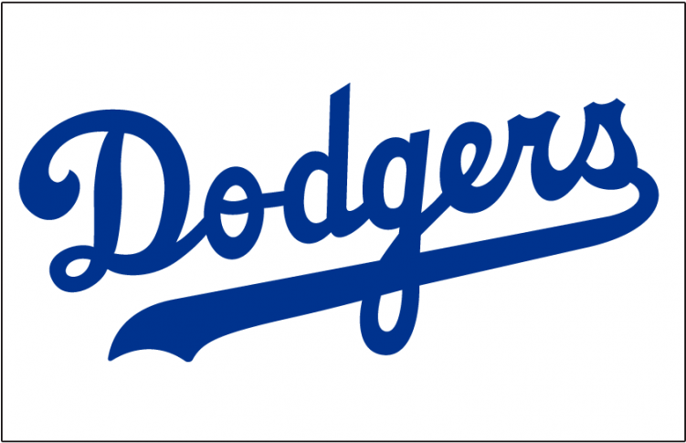 Los Angeles Dodgers Logos Iron Ons - Dodgers T Shirt White (750x930), Png Download
