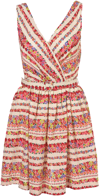 Floral Dress Png Transparent Picture - Ropa Png (496x670), Png Download