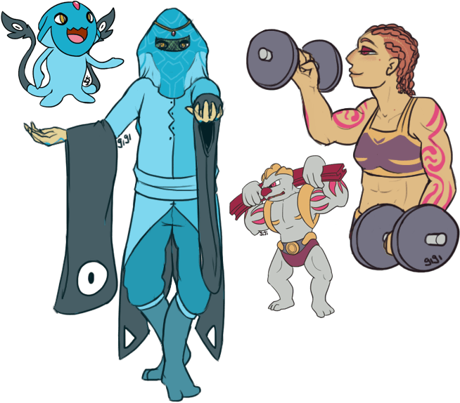 Machoke - Number (685x600), Png Download