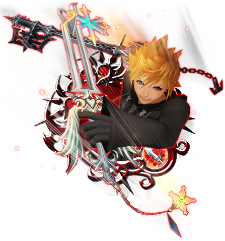 Dual Wield Roxas 6☆ Khux - Dual Wield Roxas Ex (447x478), Png Download