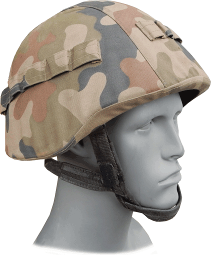 Nato Military Helmet With Kevlar, Woodland - Coleman's 505601 Nato Military Helmet With Kevlar, (422x510), Png Download