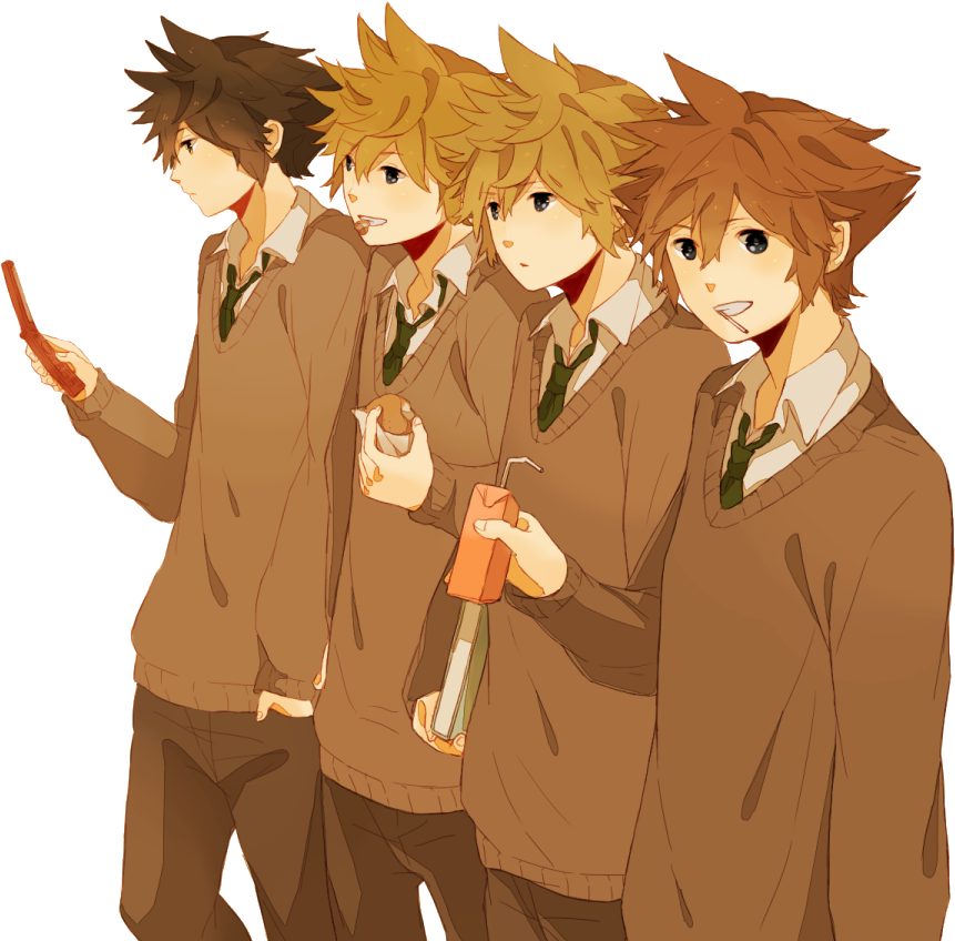 Four Brothers Photo Fourbrothers - Sora Roxas Ventus Y Vanitas (899x855), Png Download