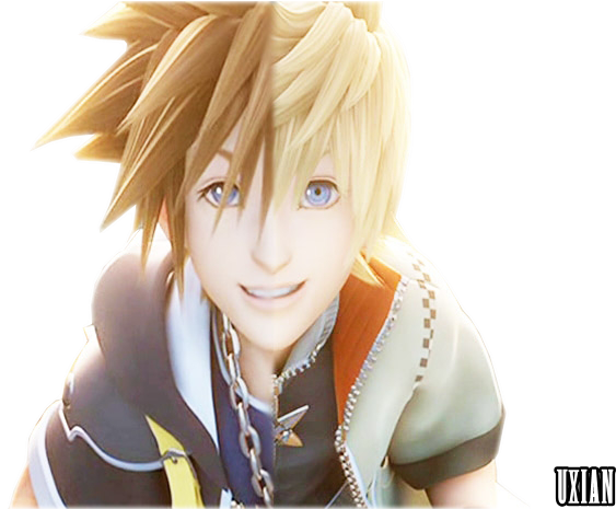 Sora And Roxas (640x464), Png Download