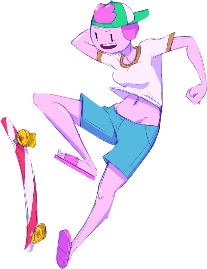 Princess Bubblegum Clothing Pink Mammal Footwear Purple - Princess Bubblegum Teen Boy Heartthrob (1000x1000), Png Download