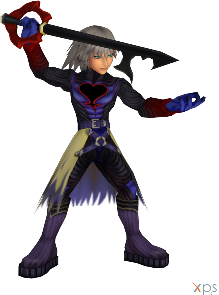 Riku Kh 1 Xps By Lexakiness-d6rasgh - Kingdom Hearts Dream Fanart (777x1028), Png Download