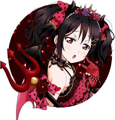 [icons Wallpapers] Yazawa Nico Little Devil Set → Request - Love Live Devil Nico (400x400), Png Download
