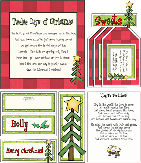 12 Days Of Christmas Gift Ideas "for Missionaries" - Art (500x572), Png Download