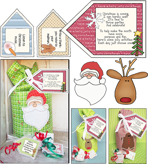 Christmas Count Down - Christmas Day (500x548), Png Download