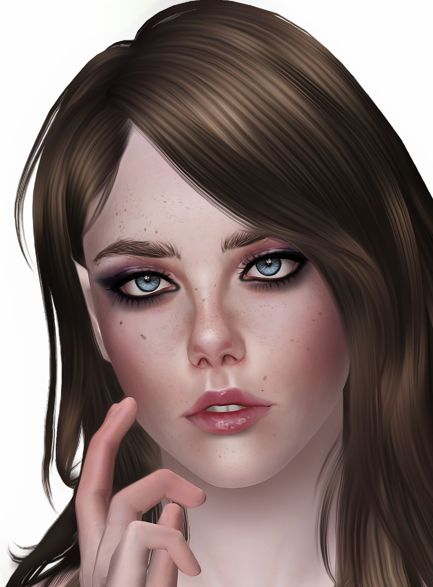 Kaya - Kaya Scodelario Sims 4 (500x678), Png Download