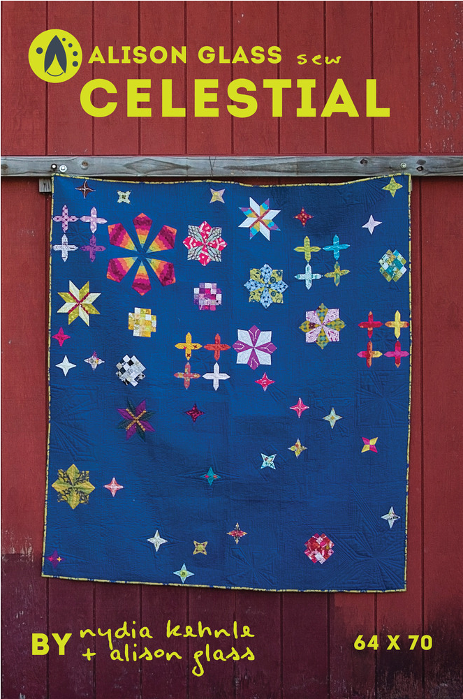As Much As I Love Designing My Own Quilts, I Really - Alison Glass - Celestial Quilt 108 (1000x1000), Png Download