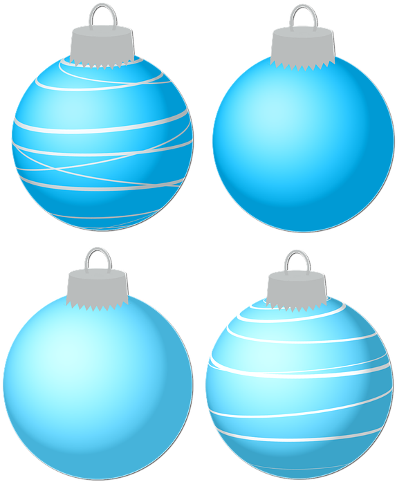 Bauble, Christmas Baubles, Ornament, Christmas, Blue - Christmas Day (600x720), Png Download