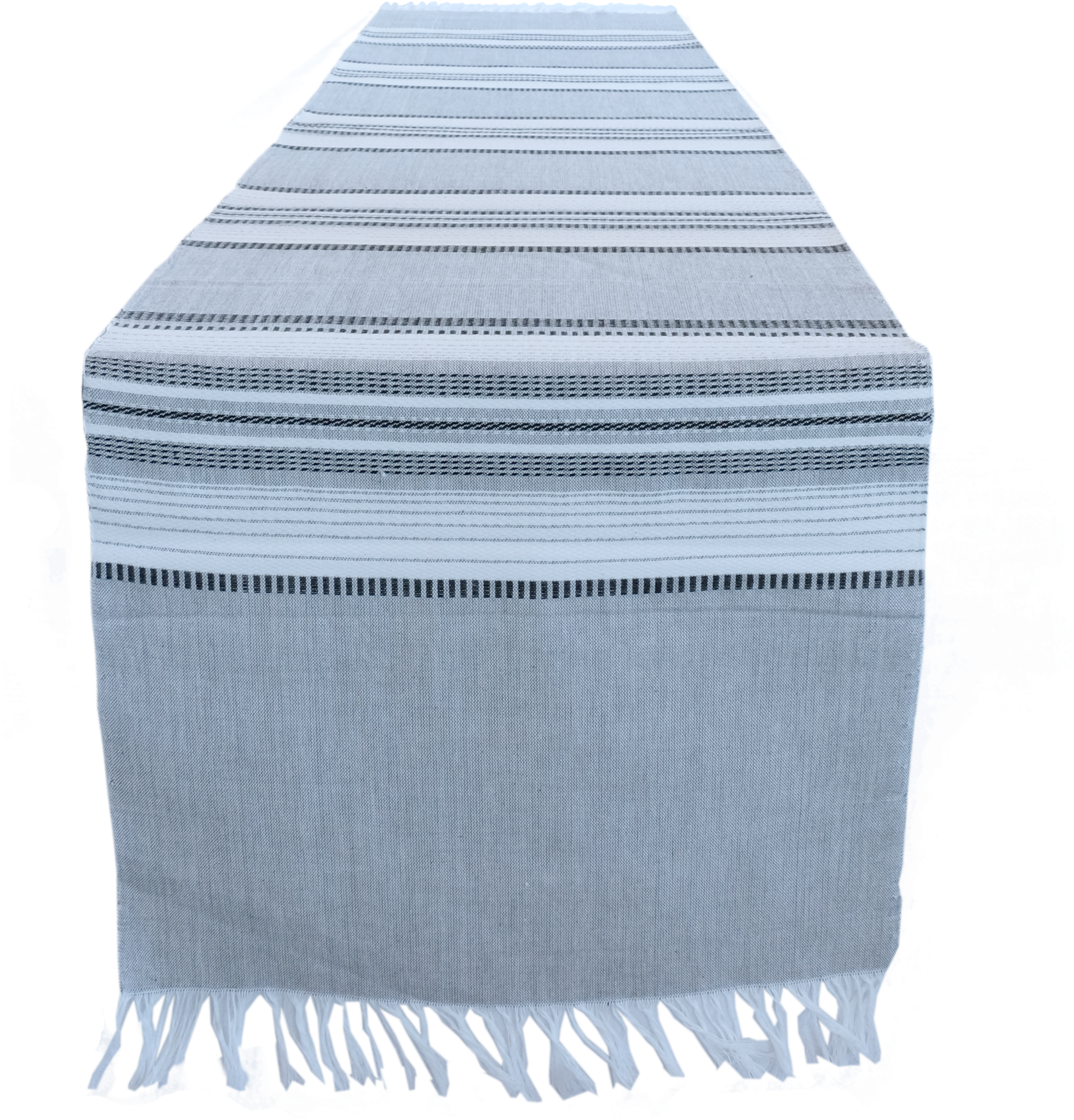 Slate Runner With Black & White Stripes - Black (2048x2048), Png Download