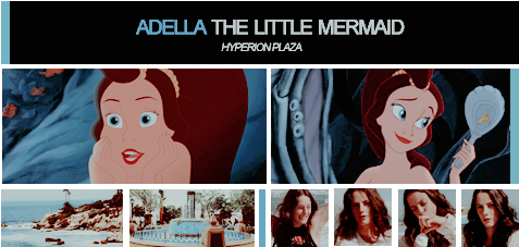 Adella Kaya Scodelario Fc Disney Rp Disney Rpg The - Cartoon (500x244), Png Download