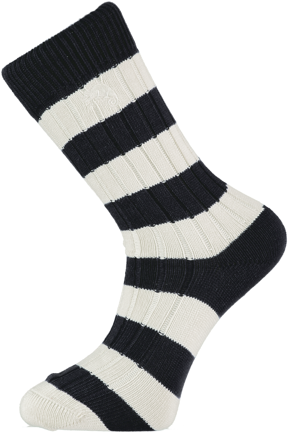 Black And White Striped Socks - Black And White Wool Socks (995x1500), Png Download