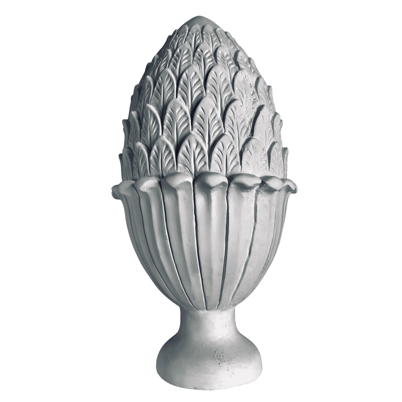 Plaster Finial 9 1/2" Diameter X 18" High - Plaster (1400x1400), Png Download