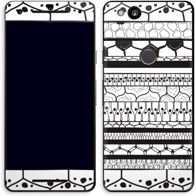 Black Stripes - Mobile Phone (791x800), Png Download