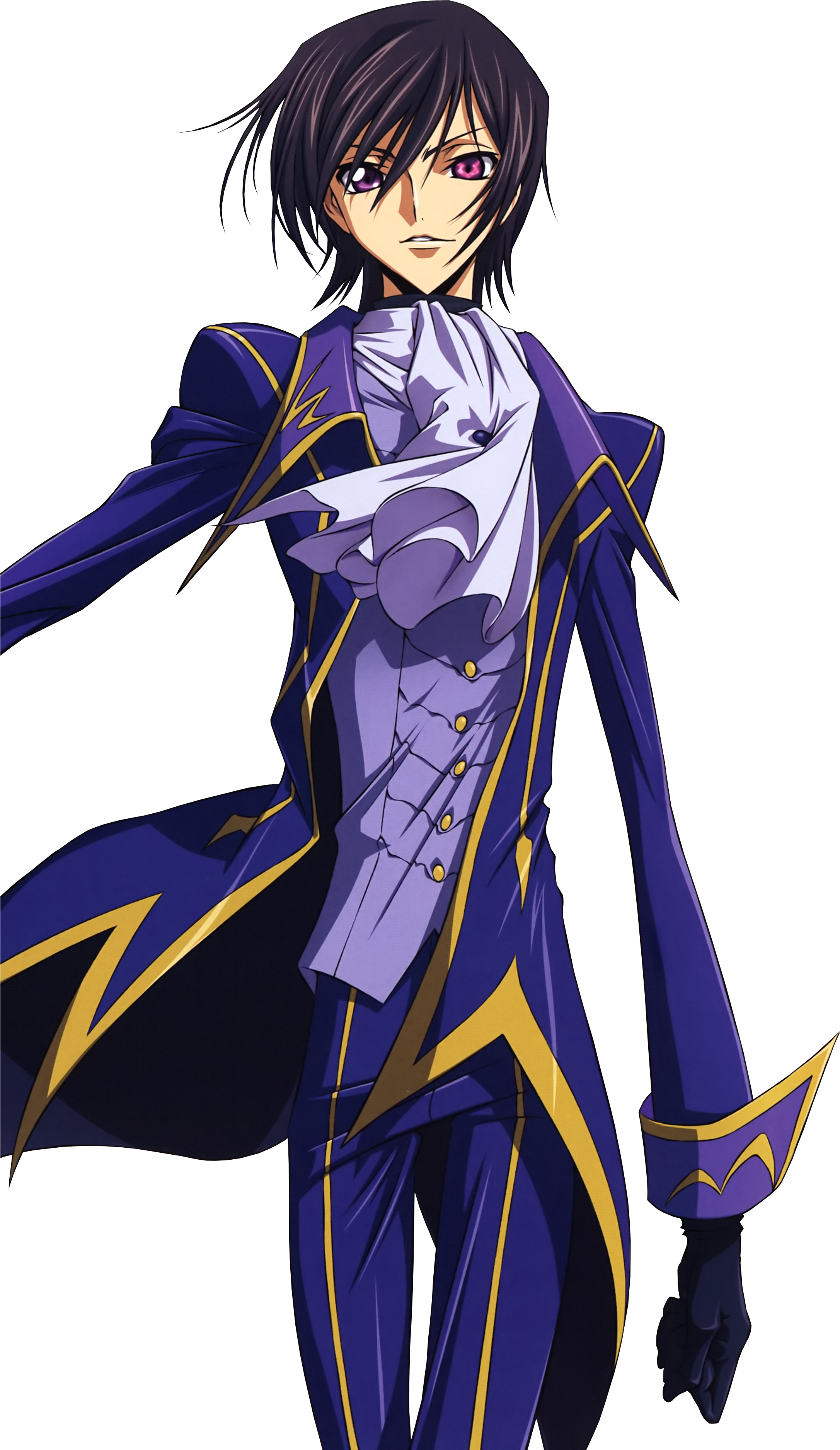 Lelouch Lamperouge Best Character In Anime History - Code Geass Lelouch (2207x3767), Png Download