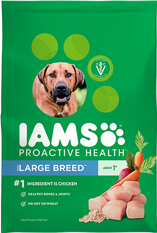 Iams Large Breed Dog Food (370x528), Png Download