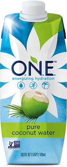Pure Coconut Water - One Coconut Water (222x550), Png Download
