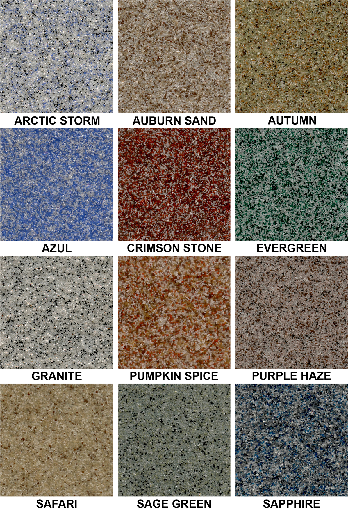 Quartz Epoxy Flooring Color Chart - Color (1250x1794), Png Download