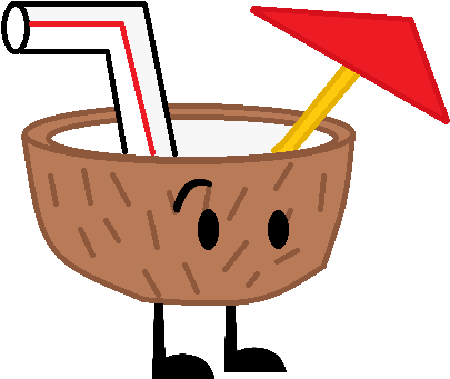 Coconut Drink - Drink (499x455), Png Download