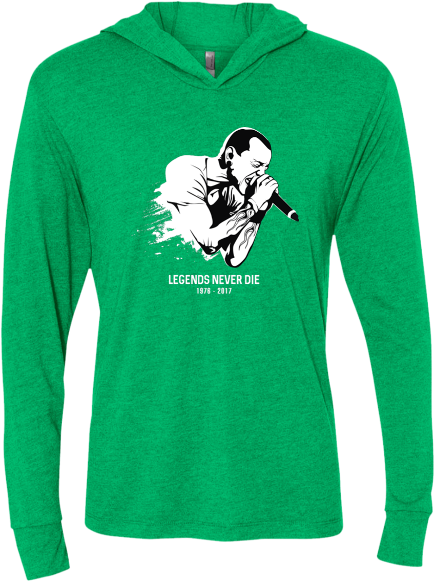 Chester Bennington Legends Never Die Unisex Hooded - Snoopy And Charlie Brown Halloween T-shirt/ Hoodie (1155x1155), Png Download